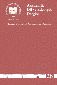 Cilt: 8 Sayı: 2 Kapak