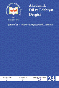 Cilt: 7 Sayı: 3 Kapak